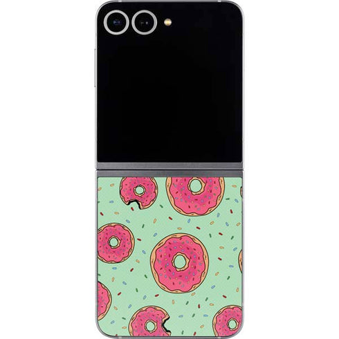 Donuts Foodie Galaxy Z Flip6 Skin